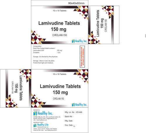 Lamivudine Tablets Ip 150 Mg Cool & Dry Place