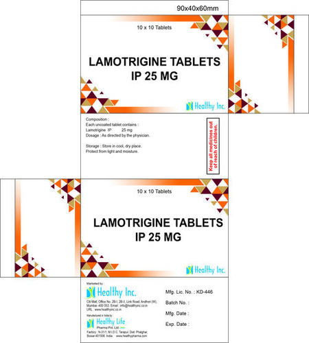 25 mg Lamotrigine Tablets IP