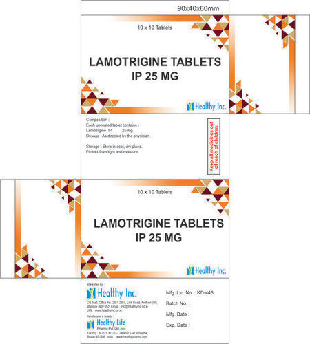 25 Mg Lamotrigine Tablets Ip Cool & Dry Place