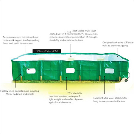 HDPE Vermicompost Beds By PIONEER AGRO INDUSTRY