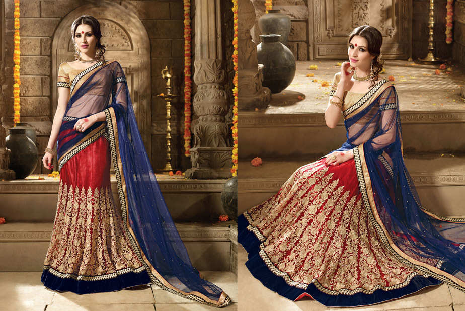 Maroon,Designer Lehnga
