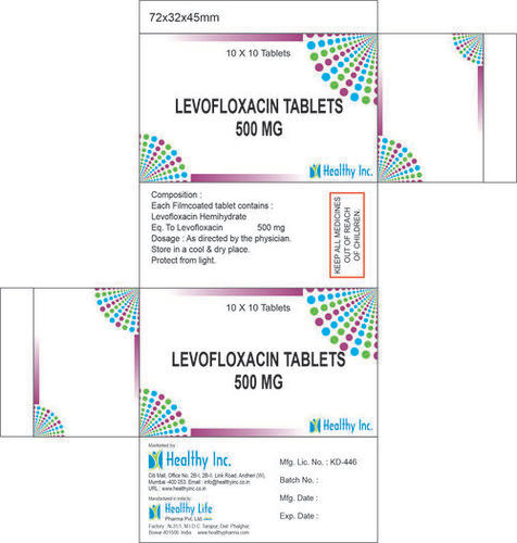 500 mg Levofloxacin Tablets