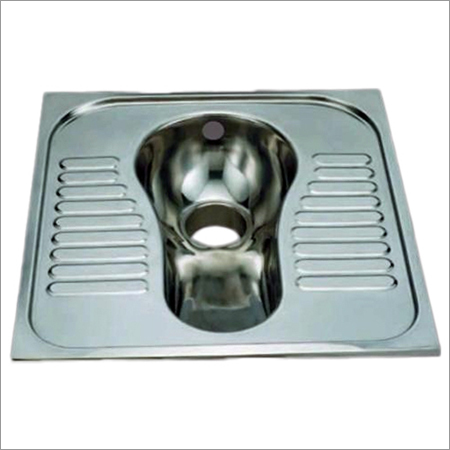Indian Steel Toilet Pan
