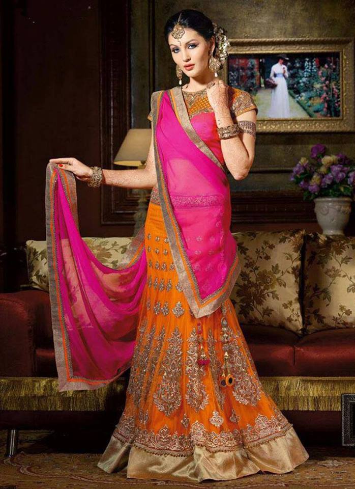 Appealing Georgette Lehenga