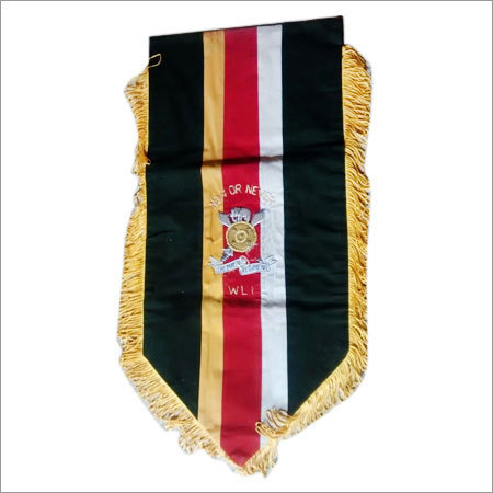 Madras Regt T Flag Stand Baneer