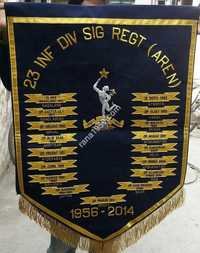 Signal Banner On Blazer Cloth