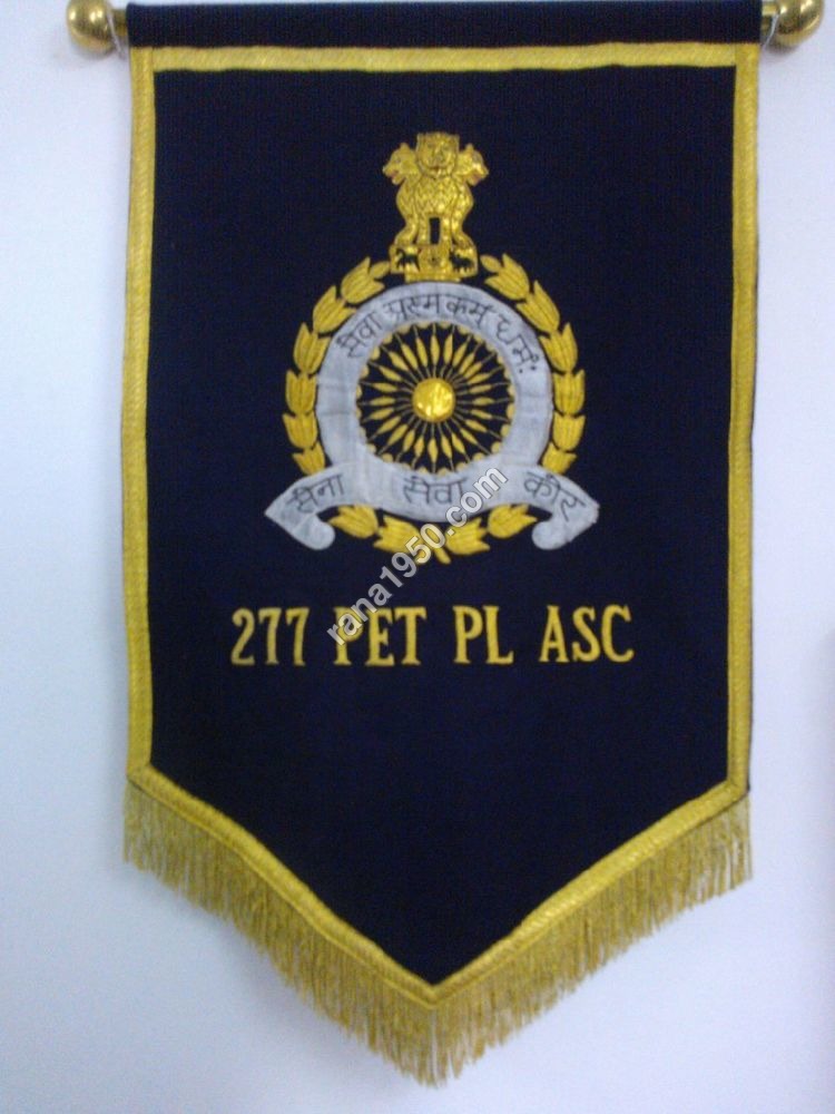 ARMY T FLAG,T ROD BRASS,WALL BANEER