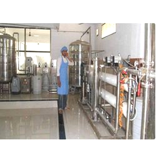 mineral water purification plant