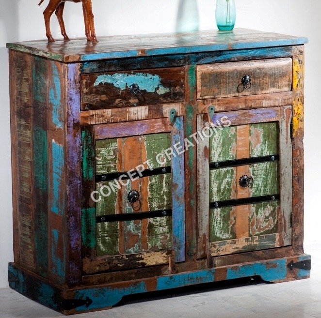 Reclaimed Wooden Sideboard