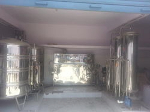 packaged mineral water plant