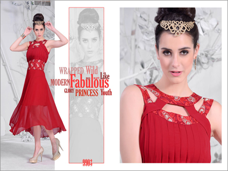Fancy valentine Kurti