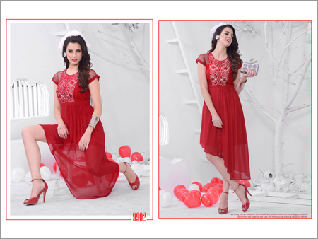 Fancy valentine Kurti