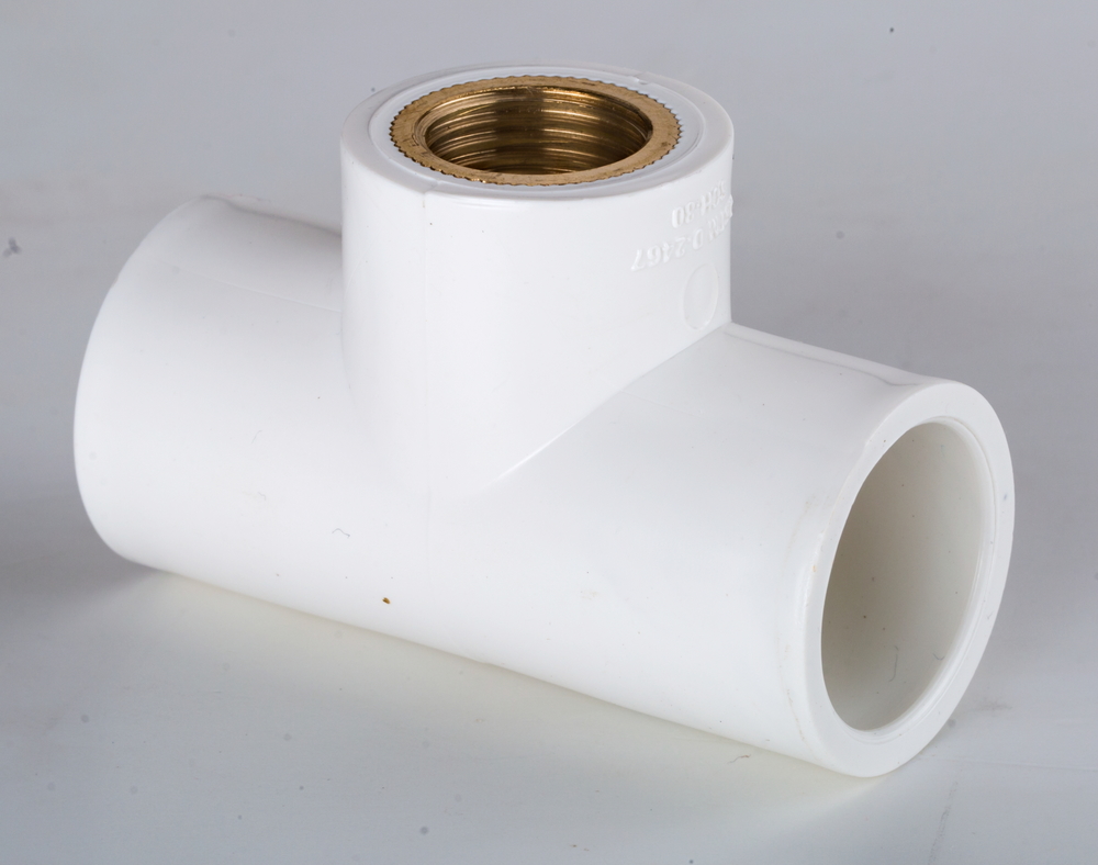 uPVC Brass Reducer Tee