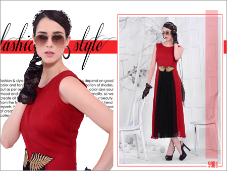 Fancy valentine Kurti