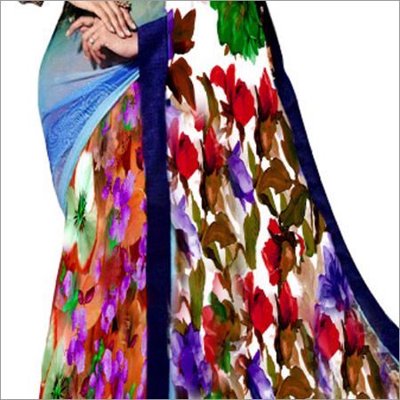 Saree Digital Printing Service By Rung International