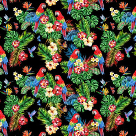 Digital Printing On Dress Fabric
