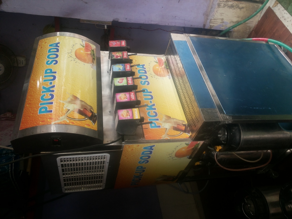 6 Valve Soda Fountain Machine