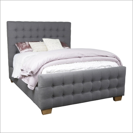 Upholstered Tufted Bed Cal King