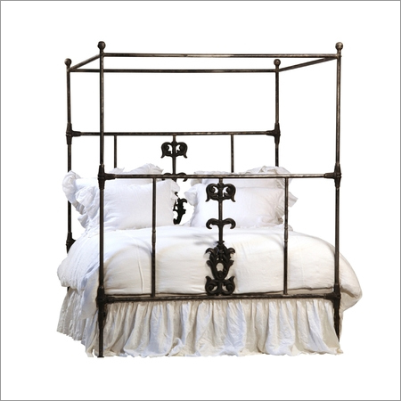 Cast Iron Canopy Bed Cal King