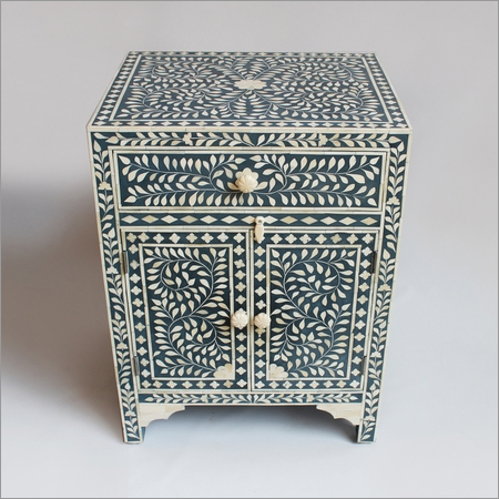 Inlay Bed Side Cabinet