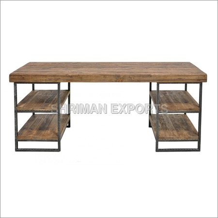 Reclaimed Wood Top Desk
