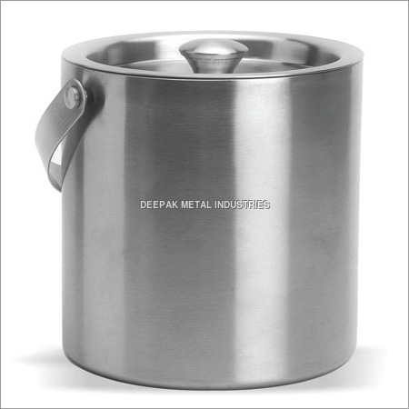 Pure Stainless Steel Ice Bucket