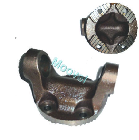 Silver And Brown Flange Yoke Cross Holder