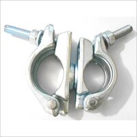 Drop Forged Swivel Coupler With Ribs (40 Mm X 50 Mm) - Color: Silver