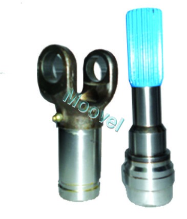 Silver And Black Sleeve Yoke & Teeth Set For Eicher Trucks