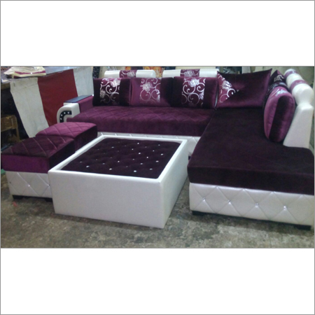 Covered Sofa Set