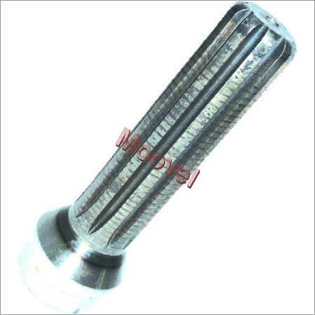 Propeller Shaft Rear Teeth - Alloy Steel, 100-500 Grams | Polished Silver Finish