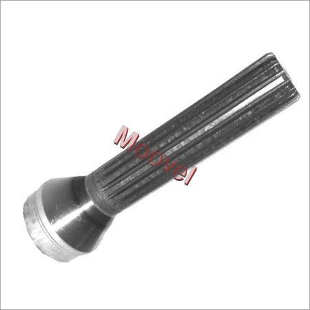 Propeller Shaft Rear Teeth - Alloy Steel, Polished Finish, Silver Color | High Impact Resistance, Rust Free Surface, Excellent Durability