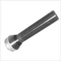 Propeller Shaft Rear Teeth - Alloy Steel, Polished Finish, Silver Color | High Impact Resistance, Rust Free Surface, Excellent Durability