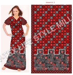 Cotton Printed Nighty Fabrics