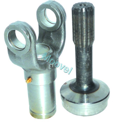 Silver And Black Full Sleeve Yoke & Teeth Set
