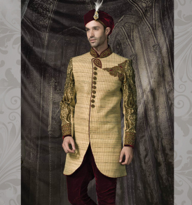 Banarasi Brocade Sherwani