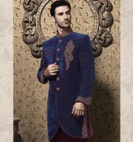 Agreeable Blue Indo Western