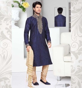 Amazing Blue Kurta Pyjama