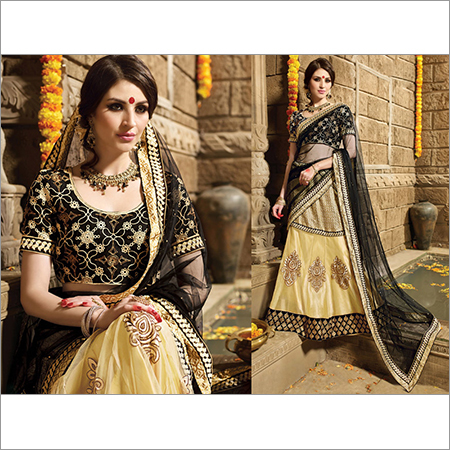Net+Banarasi BrocadeDesigner Lehenga