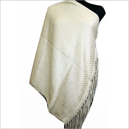 Leather Tussle Stole