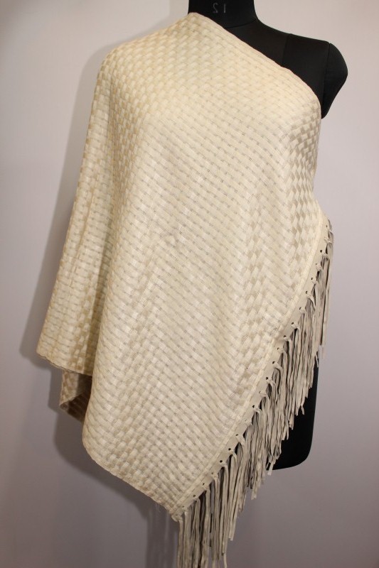 Leather Tussle Stole