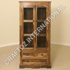 Hardwood Wooden Almirah