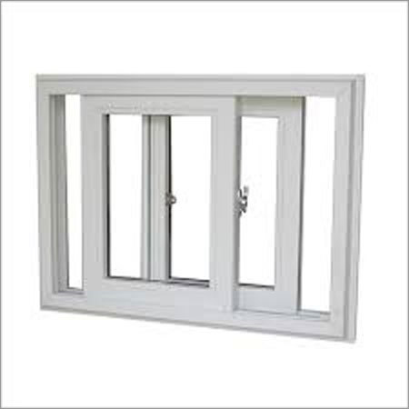 White Upvc Slider Window
