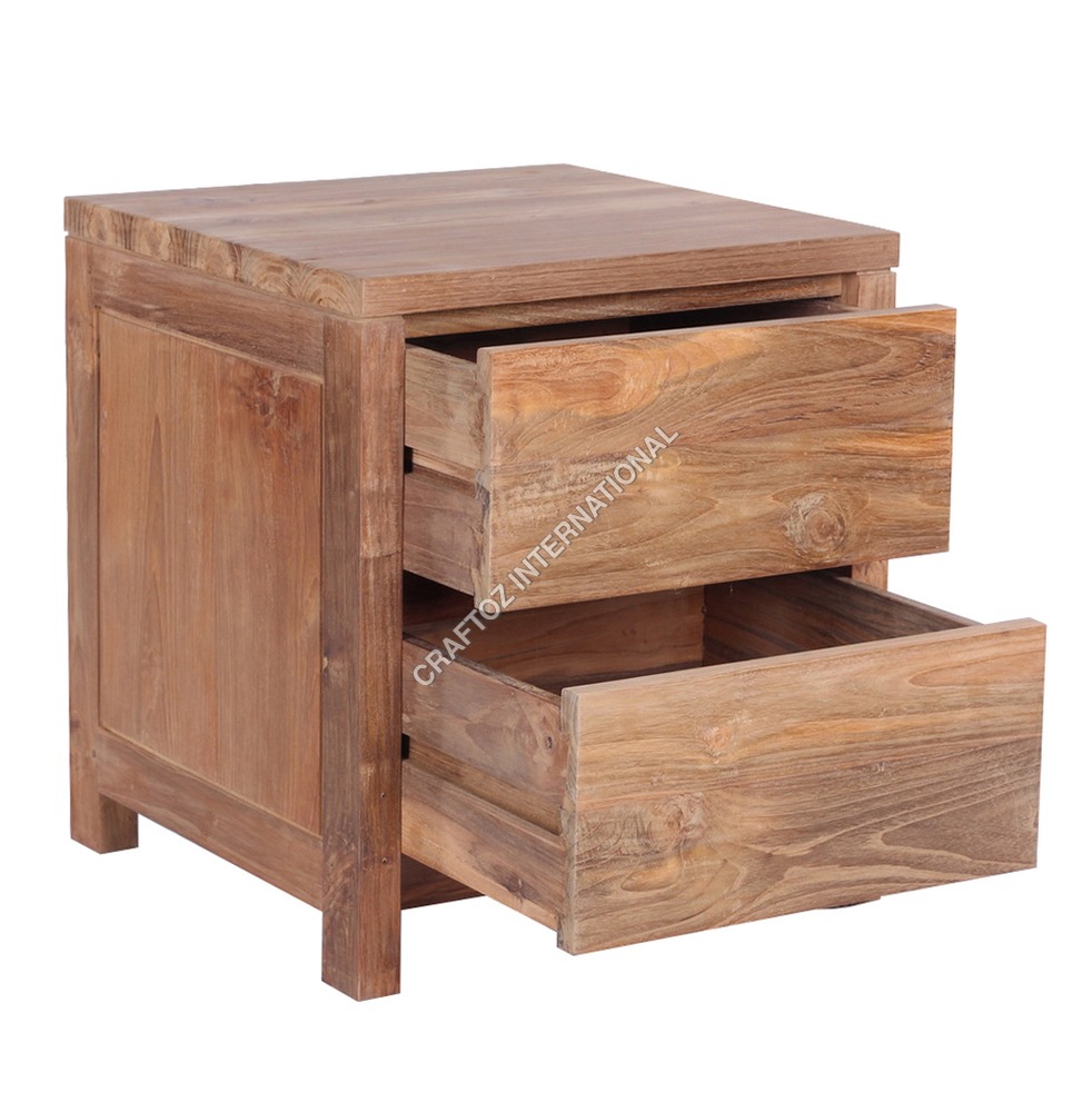Wooden Bedside Table
