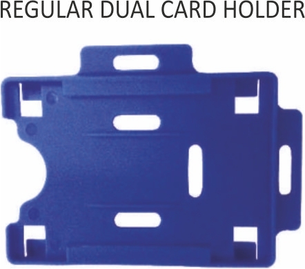 REGULAR DUAL CARD HOLDER By GADA PLASTICS
