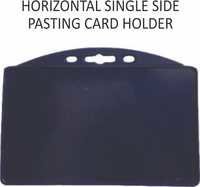HORIZONTAL SINGAL SIDE PASTING CARD HOLDER