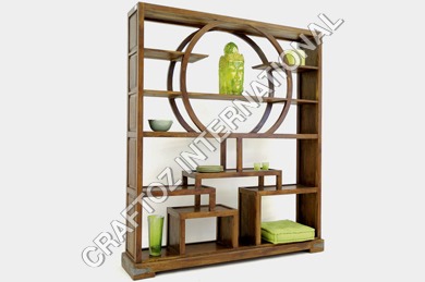 Wooden Book Rack