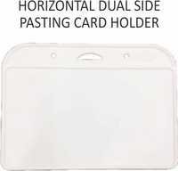 HORIZONTAL DUAL SIDE PASTING CARD HOLDER
