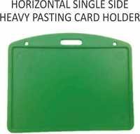 HORIZONTAL SINGAL SIDE HEAVY PASTING CARD HOLDER