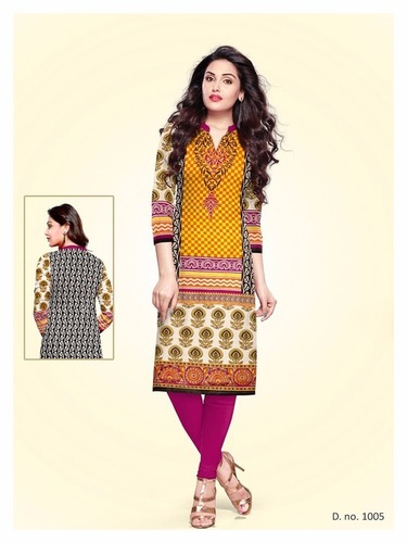 Frooti Kurti's Unstitched Materials Wholesale